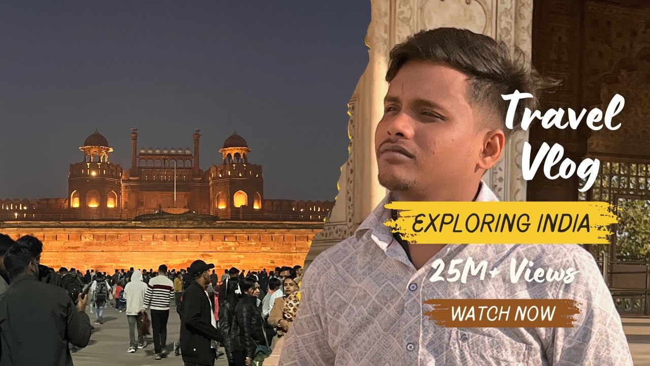 Exploring the Red Ford of Delhi Vlog Part-2..🏰🏰🏰
