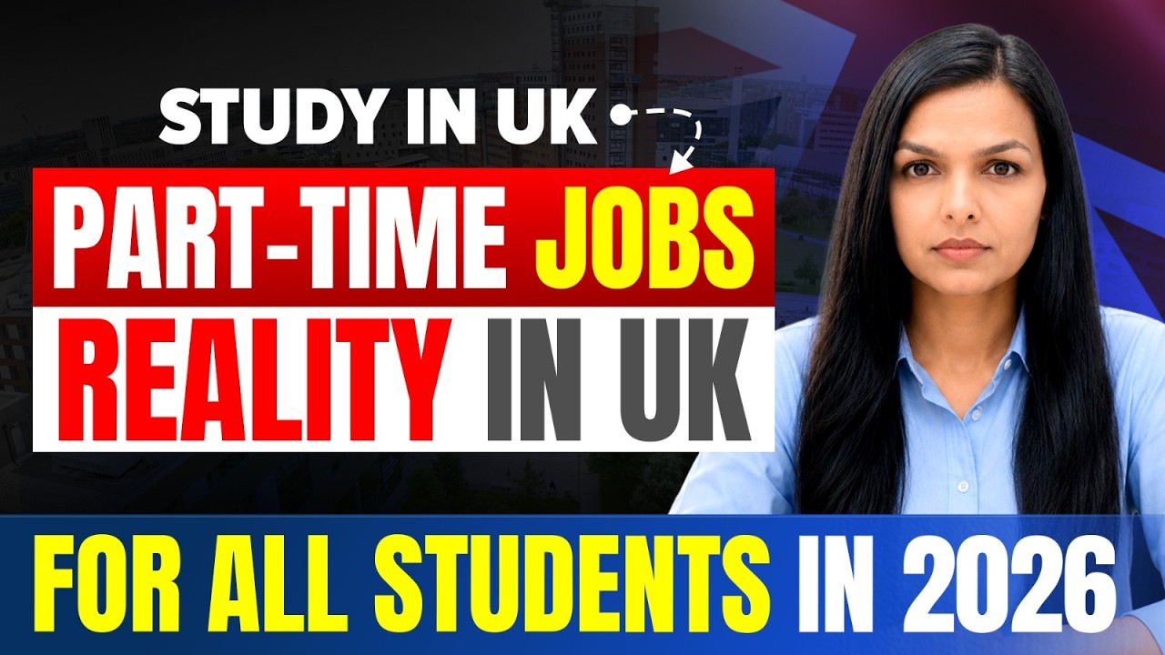 UK Part Time Jobs Reality for International Students 2026 | Salary, Cities & Job | Study In UK