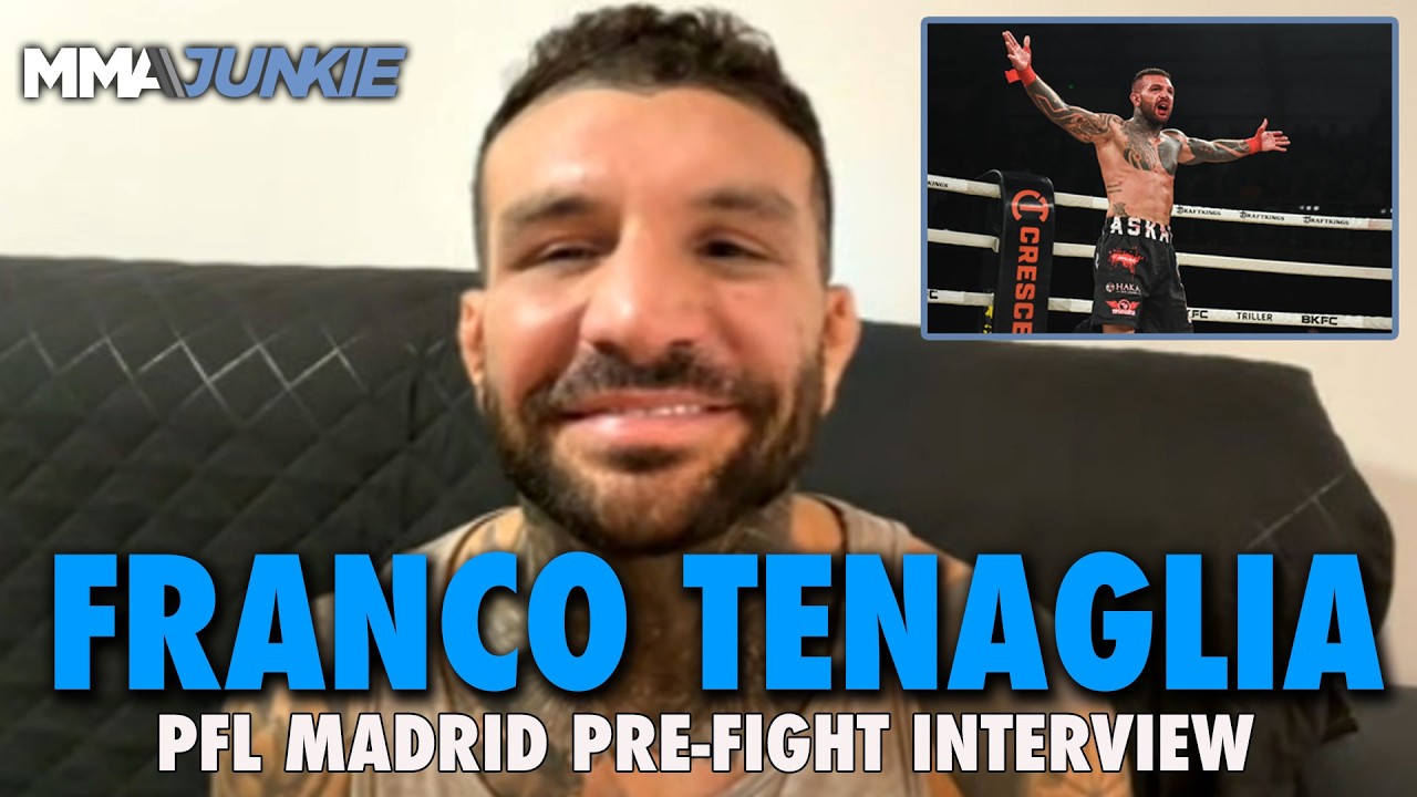 Franco Tenaglia promises to live up to 'King of the Street' nickname | PFL Madrid