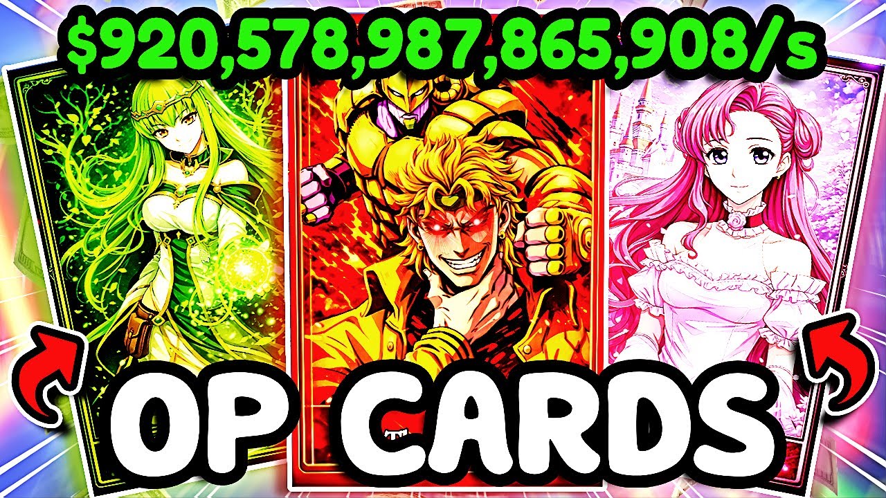 These NEW CARDS Makes SO MUCH MONEY in Anime Card Collection (Roblox)