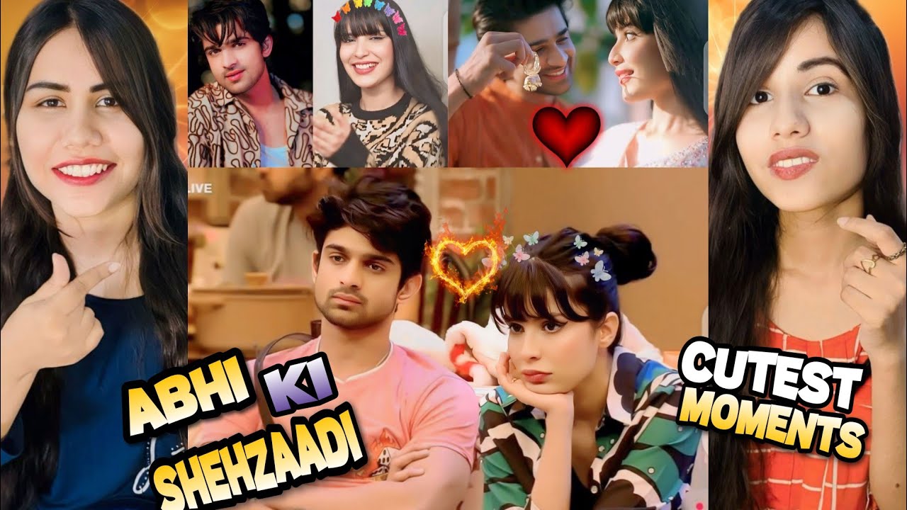#abhizaadi Abhishek & Khanzaadi Funny & Romantic Edits Reaction 😍🔥@ashmahReaction