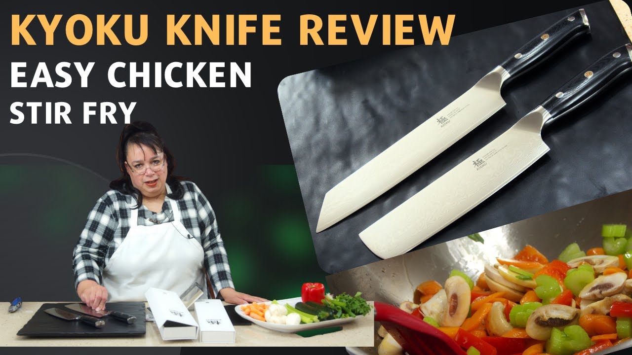 Kyoku Knife Review: Boost Your Chicken Stir Fry Game!