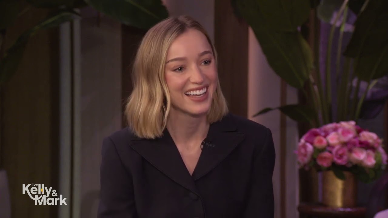 Phoebe Dynevor Faces off Against Sharks in 