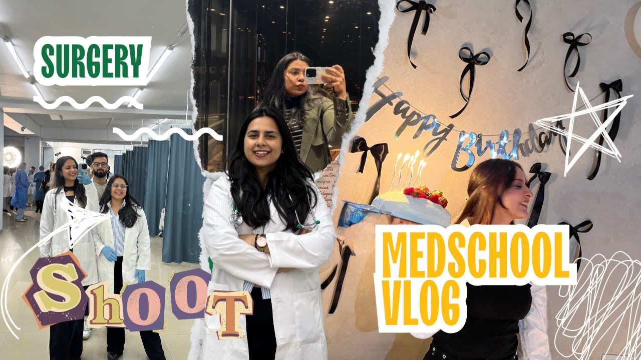 A day in my life as a Final year Medical Student 👩‍🎓🫀 | Surgery | Study session