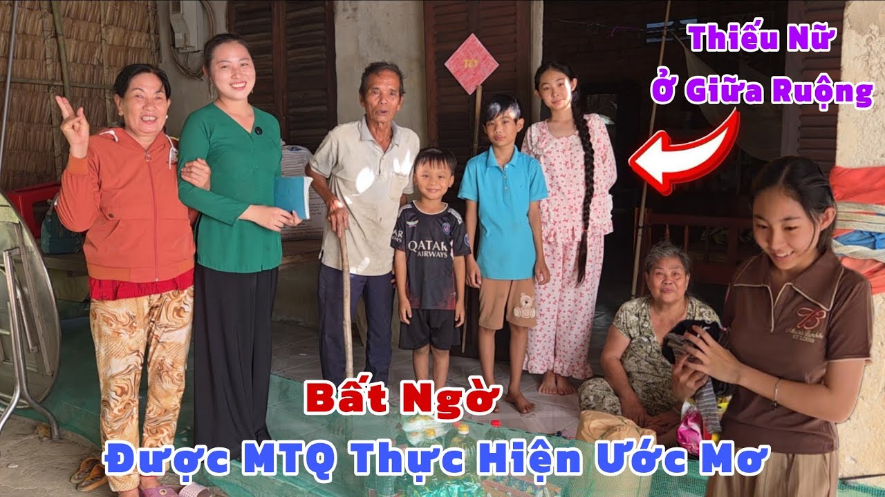 QUÁ NHIỀU BẤT NGỜ ĐẾN VỚI THIẾU NỮ NHÀ Ở GIỮA RUỘNG KHÔNG ĐIỆN KHÔNG NƯỚC SẠCH