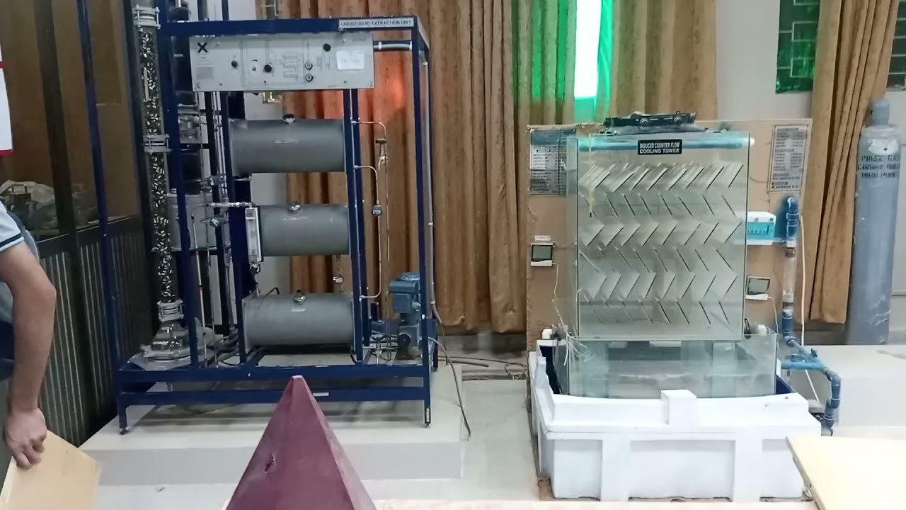 Mass Transfer Laboratory at Chemical Engineering Department |MUET JAMSHORO | Electroistan