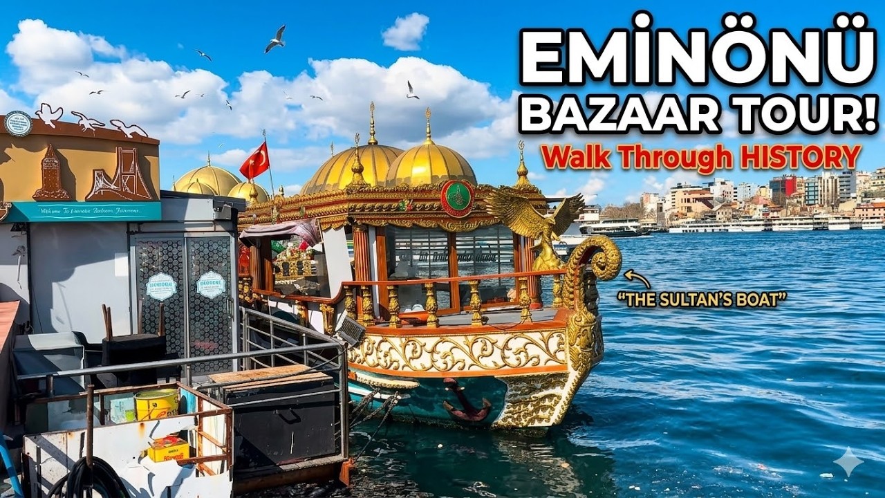 Walking Istanbul 🇹🇷 Galata & Eminönü | Stadtrundgang & Magische Steine