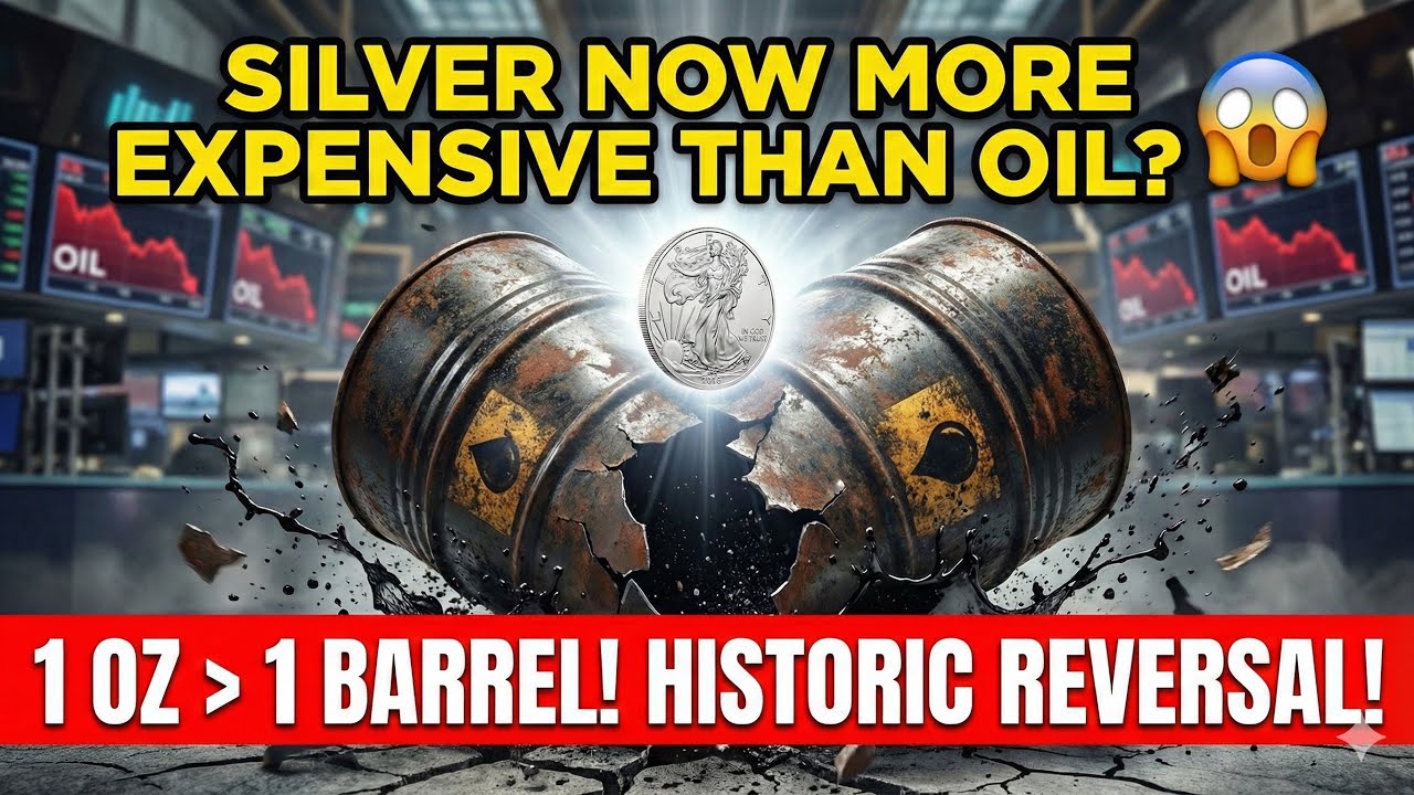 Silver Is Now More Expensive Than Oil — This Has Only Happened Before Major Market Shifts