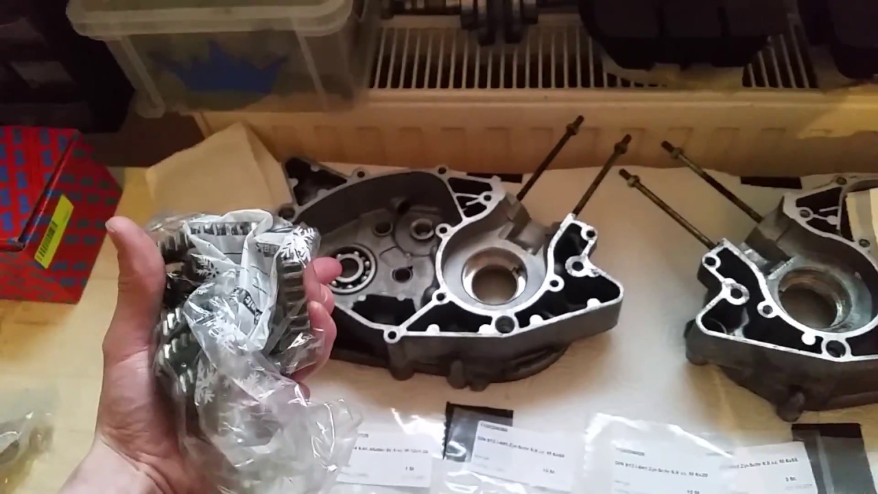 Yamaha DT 50 MX 1NN | Motor Montage