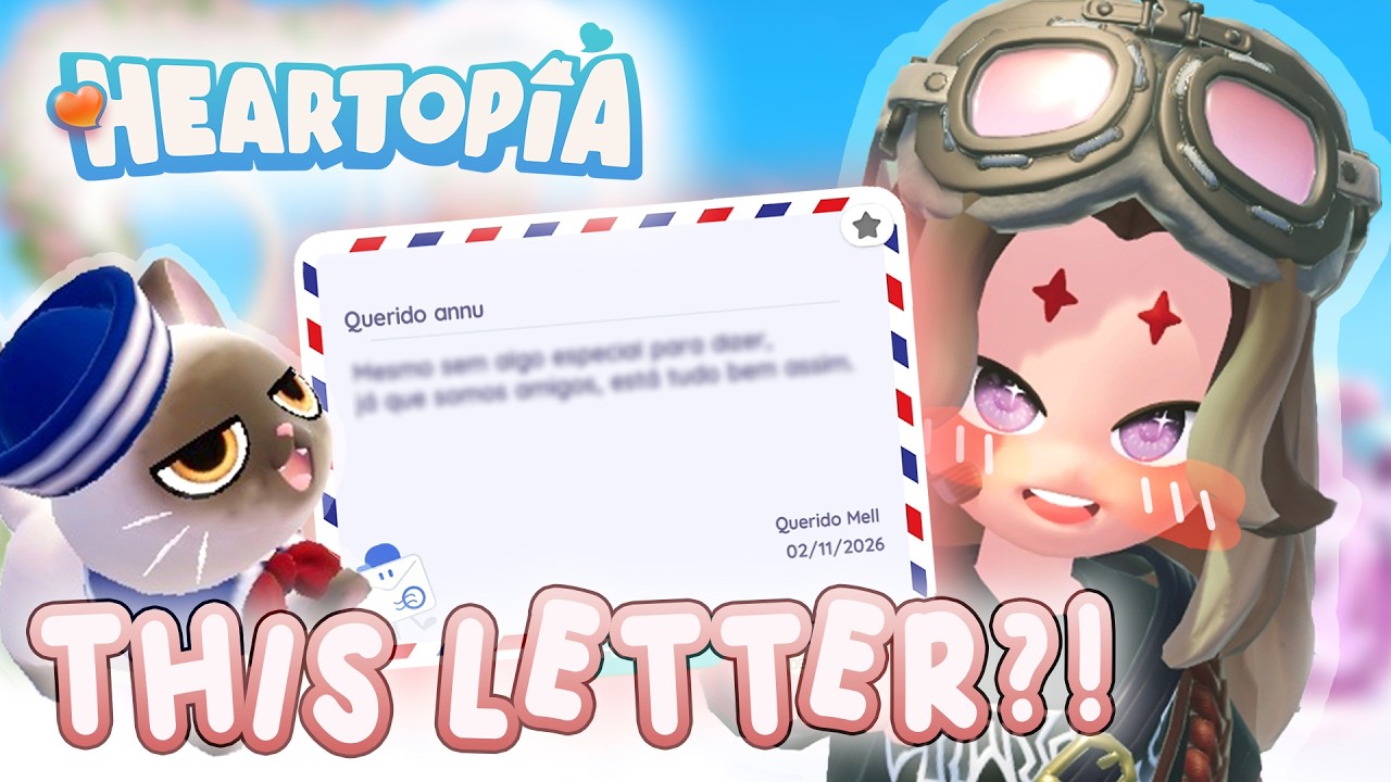 I Wasn’t Expecting This Letter in Heartopia… 💌 | Cozy Gameplay