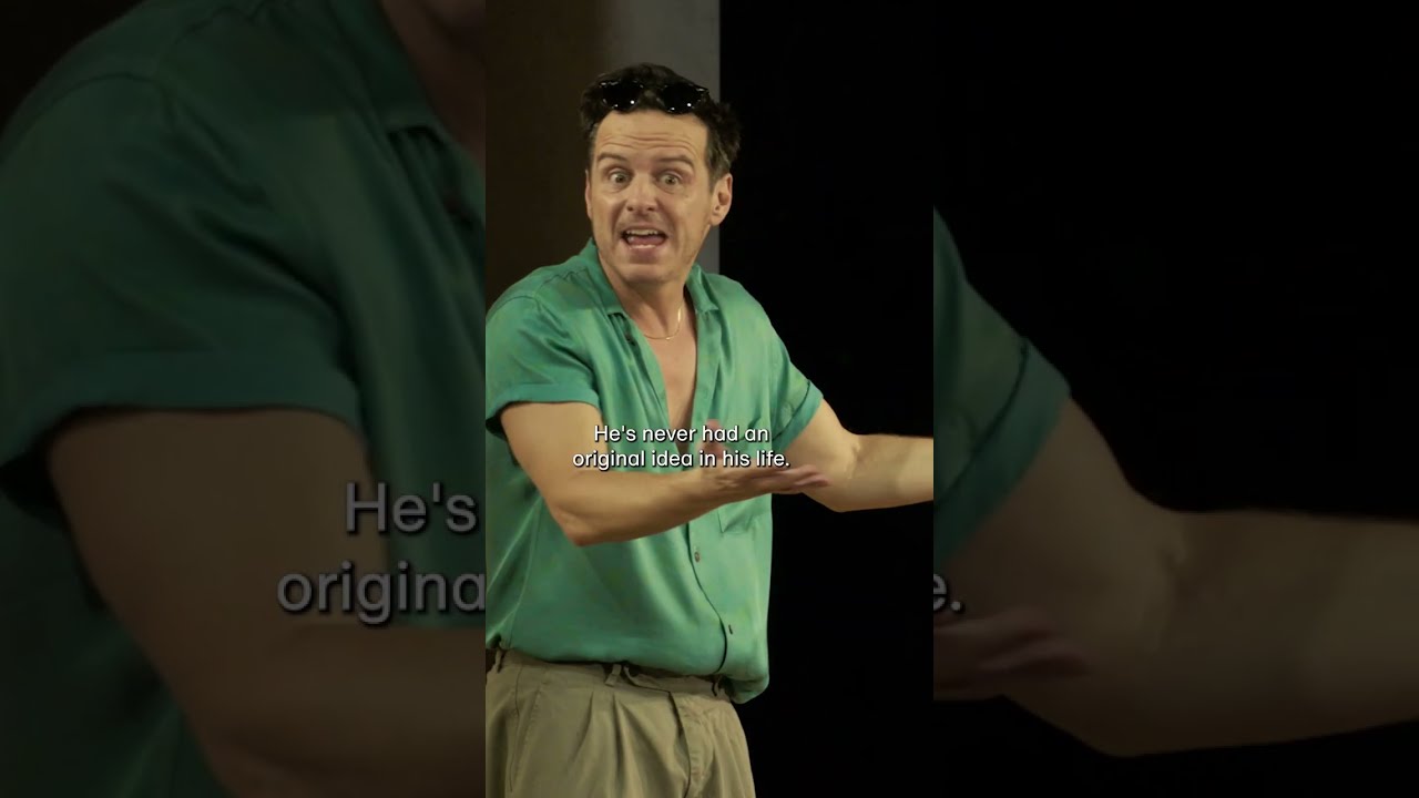 Andrew Scott in Vanya 🤩😂 #NationalTheatreLive #Andrew Scott #Theatre