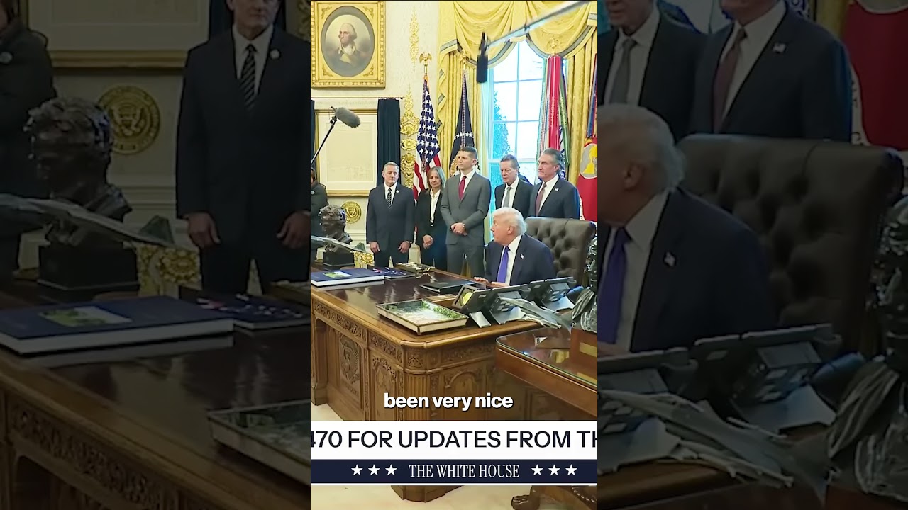 Трамп изложил повестку дня встречи с президентом Колумбии Густаво Петро #shorts