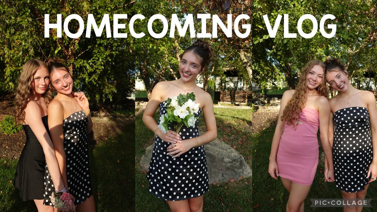 HOMECOMING VLOG! (dinner, movie, pictures, etc)