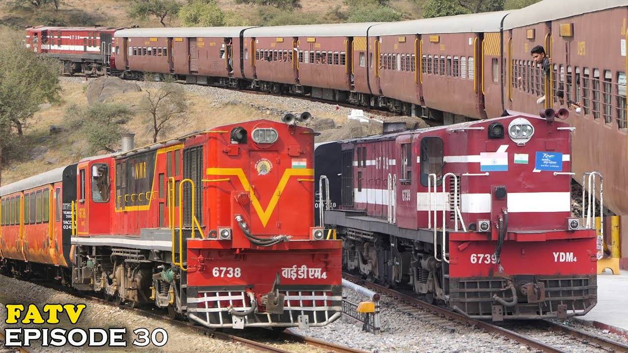 Mavli - Marwar GORAM GHAT METER GAUGE Train JOURNEY | Frequently Asked TRAIN Video EPISODE No #28 IR