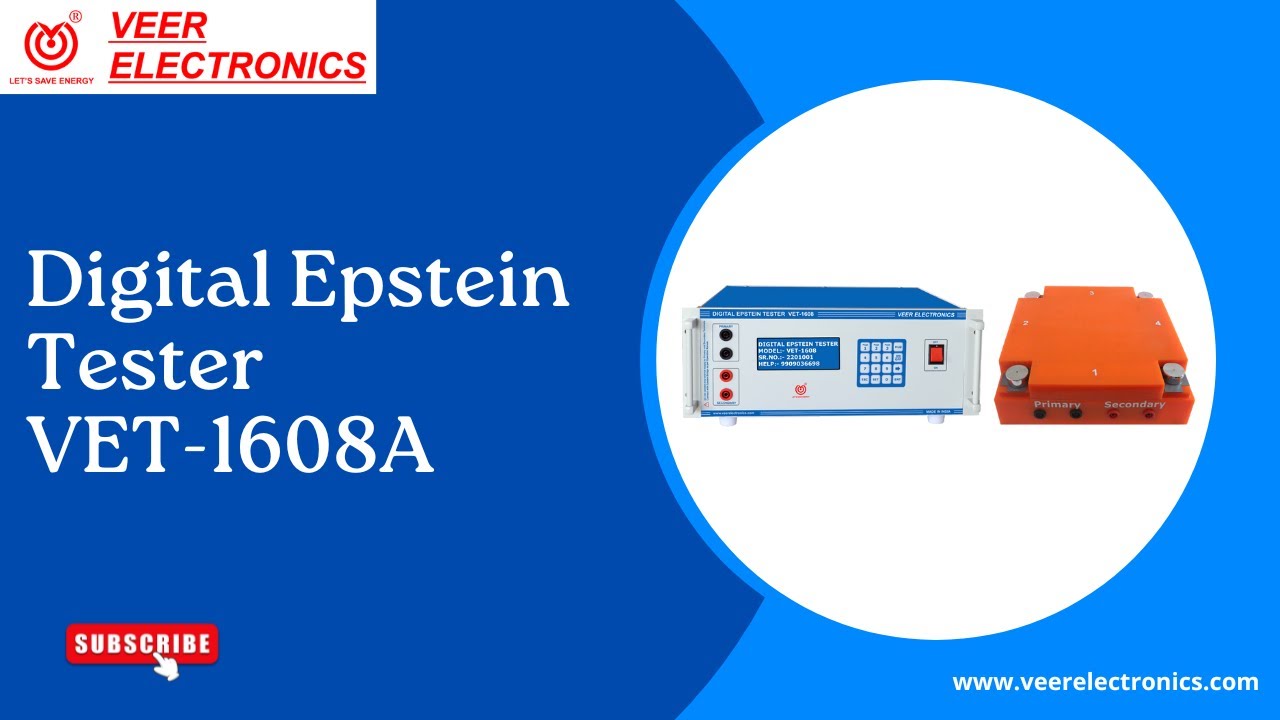 Automatic Digital Epstein Tester-VET 1608A