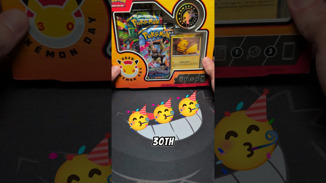 30-летие Pokemon - Набор Pokemon Day Box! #pokemontcg