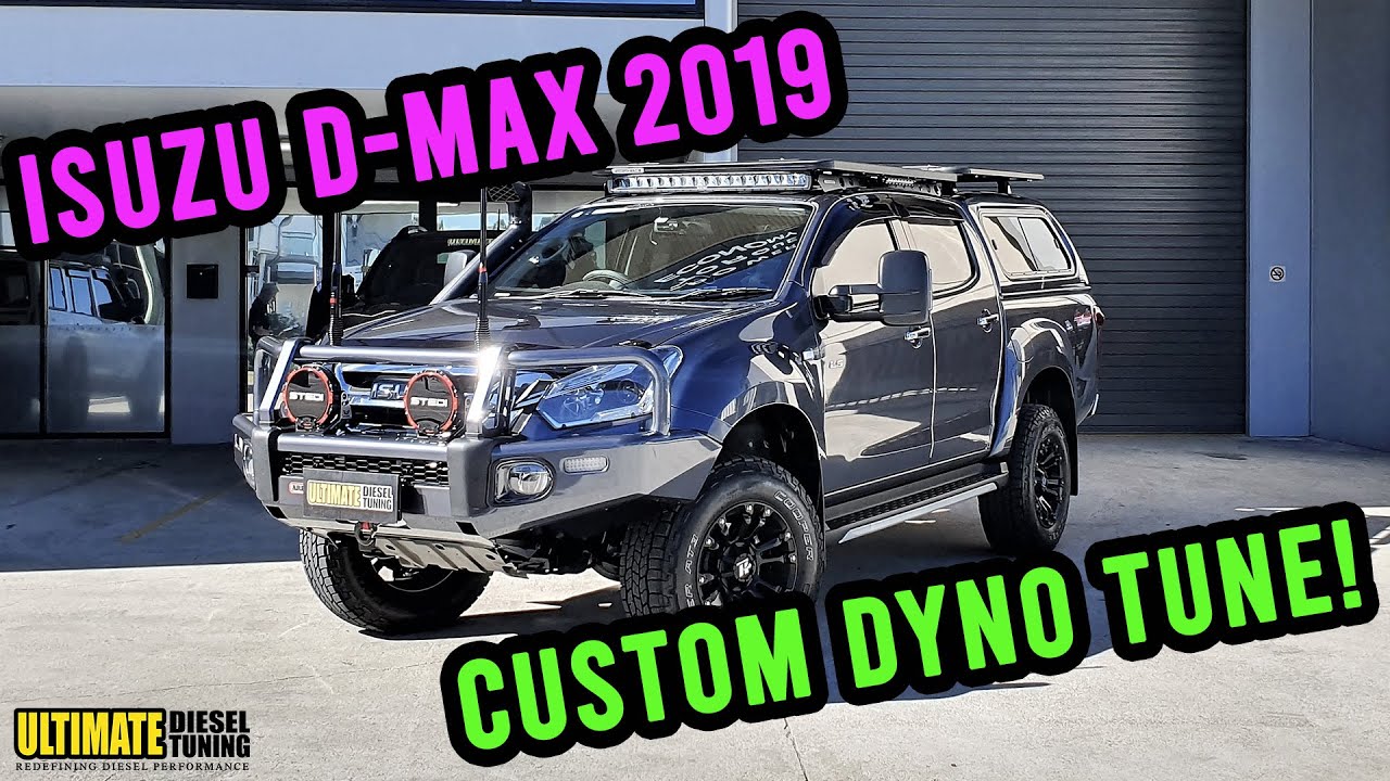 New Isuzu D-max 2019 - custom dyno tune! We achieved excellent performance gains for this beast!
