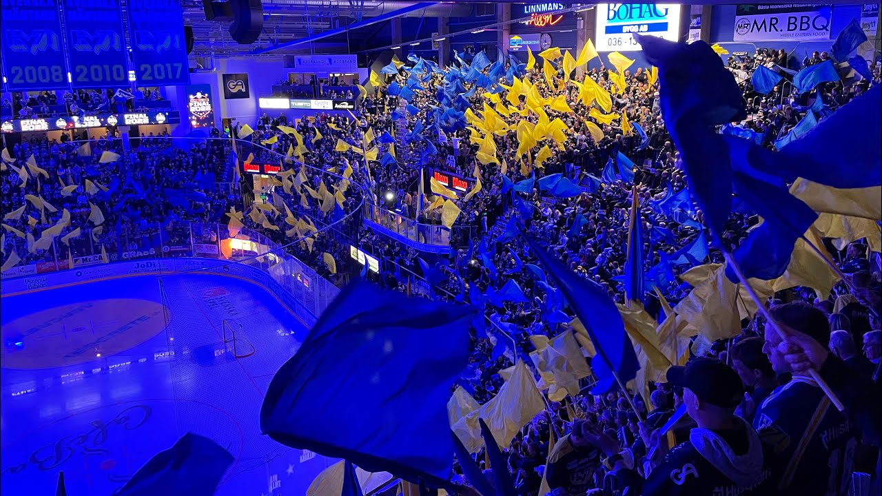 INTRO HV71-BJÖRKLÖVEN, 2022-05-01, HUSQVARNA GARDEN , FINAL 5 - ÅRETS ANTIKLIMAX 😤