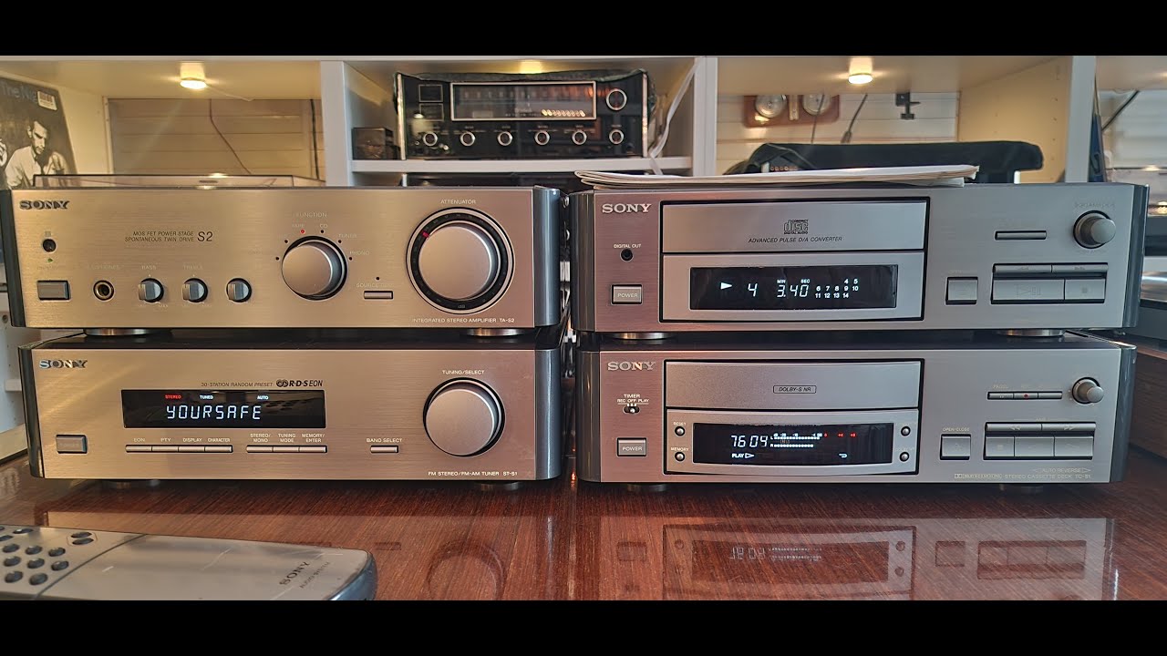 SONY TA-S2 LA SCALA System  high fidelity -test- sale on ebay