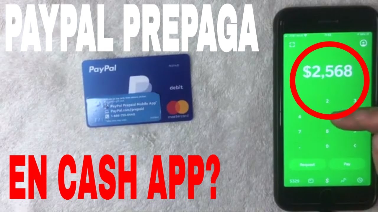 ✅  &iquest;Se Puede Usar La Tarjeta De D&eacute;bito Mastercard Prepaga de Paypal En La Cash App?  🔴