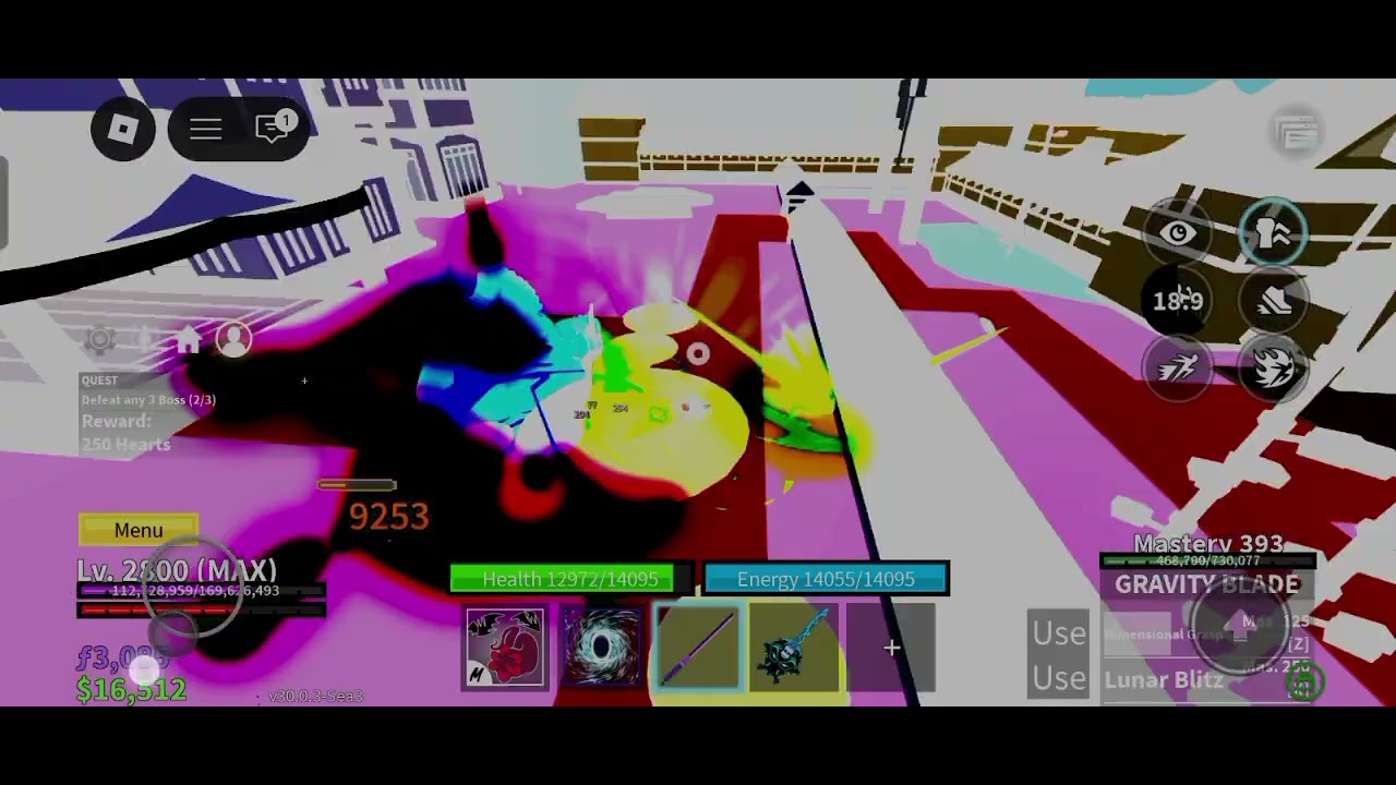 I was playing the new valentine's update in blox fruit 