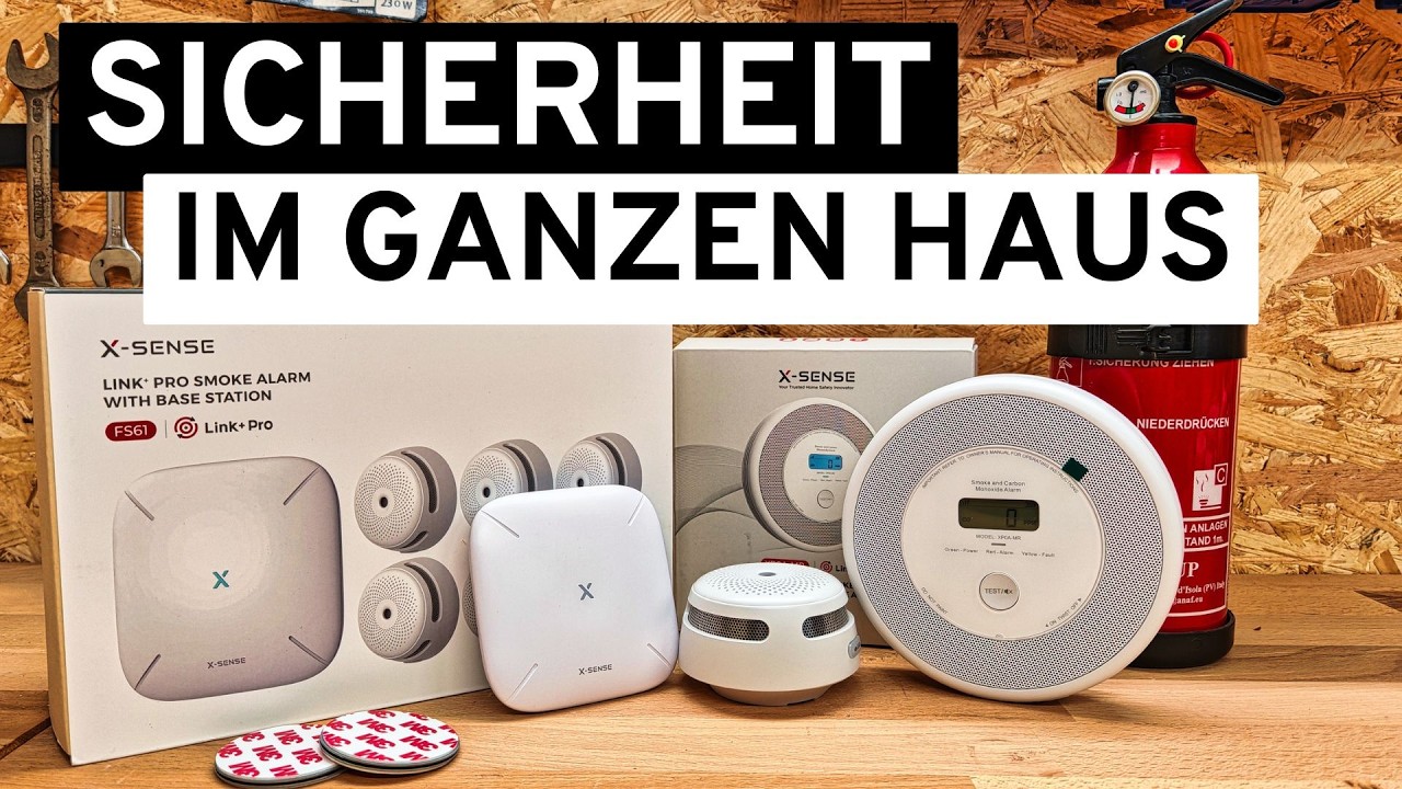 Vernetzte Funk-Rauchmelder im Test: So schützt X-Sense Link+ dein ganzes Haus!