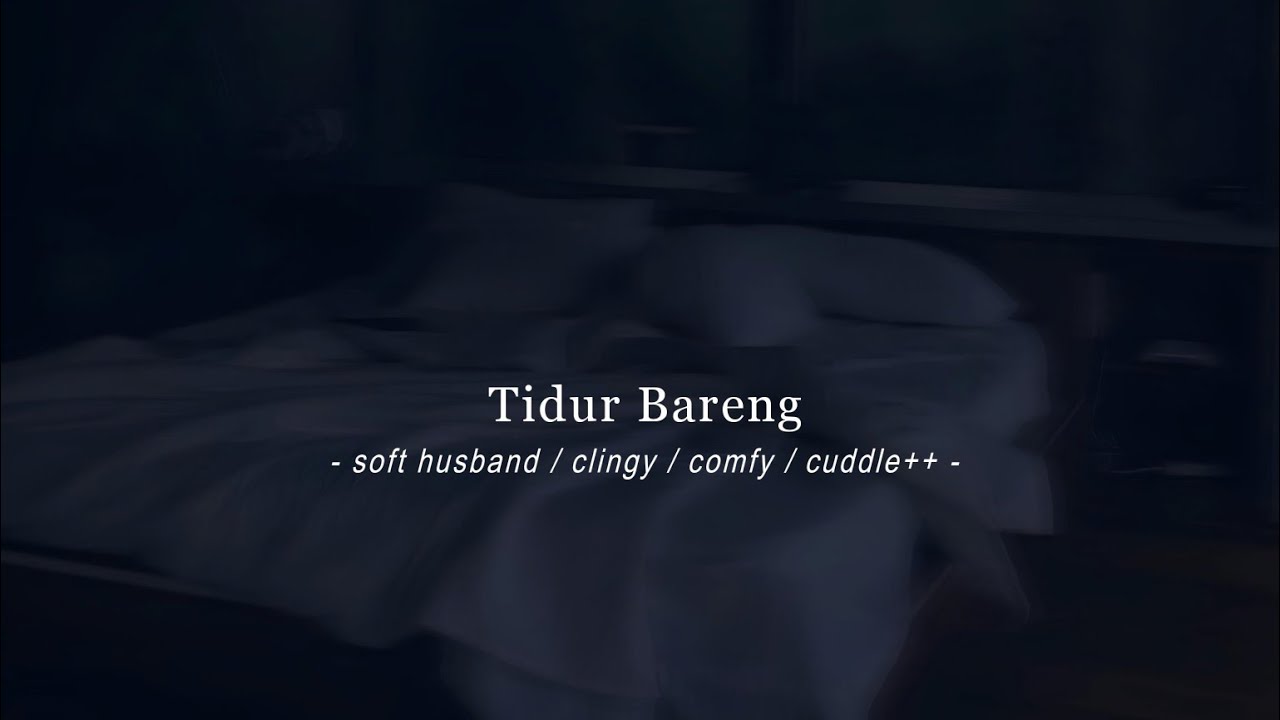 ASMR Husband - tidur bareng dengan suasana hujan | bahasa indonesia | roleplay | romance