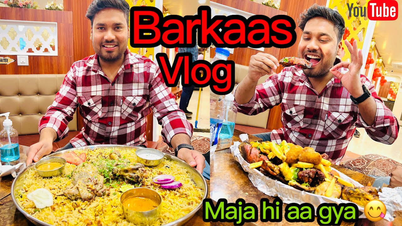 Barkaas ki mandi || 4 log ek thali ko nahi khaa pae ?? 🥘🍗