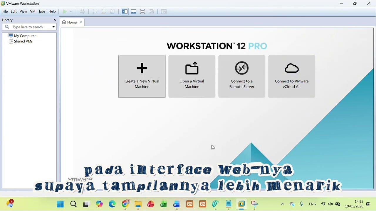 Tutorial VMware Workstation: Implementasi Virtualisasi Network & Custom Web Design