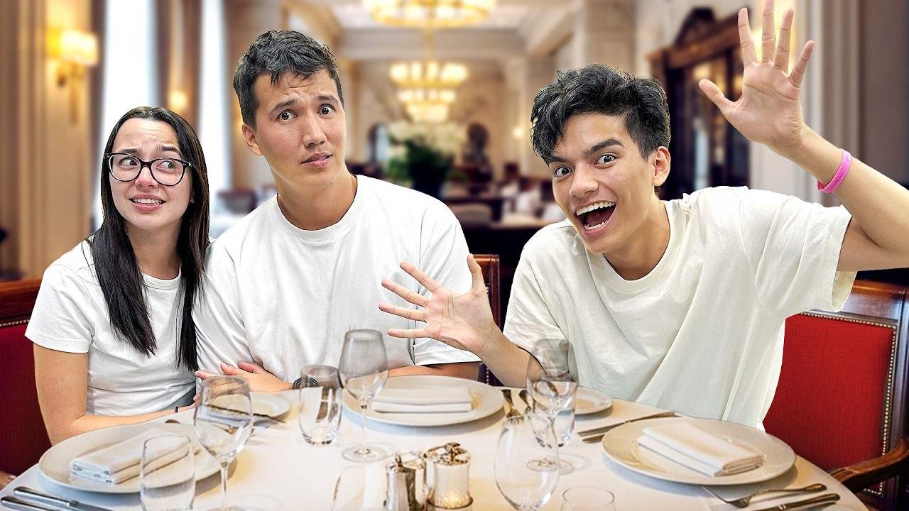 My Little Brother Rates Our Date! (THIRDWHEEL)