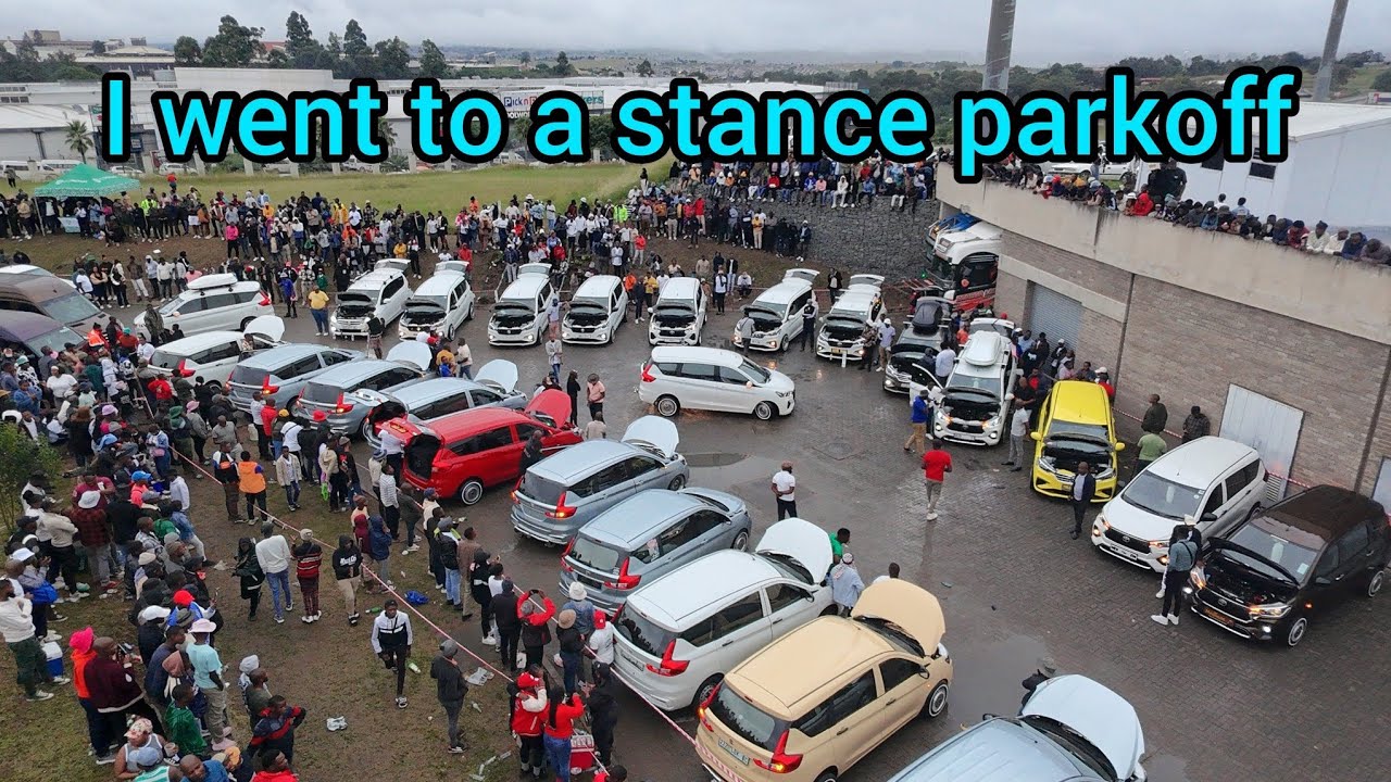 I went to a stance parkoff || car meet vlog in south africa
