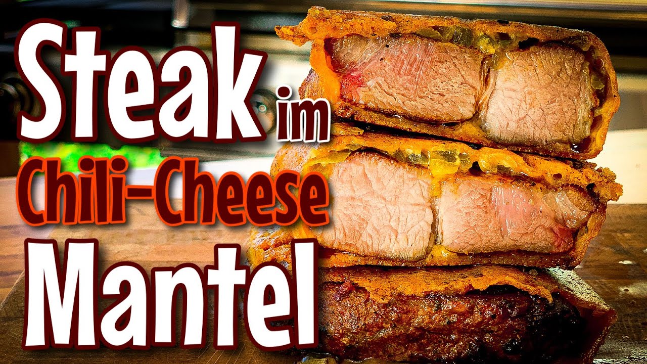 Steak mit Chili Cheese Kruste - So habt ihr euer Steak noch nie gemacht!! #Steak #Chilicheese #BBQ