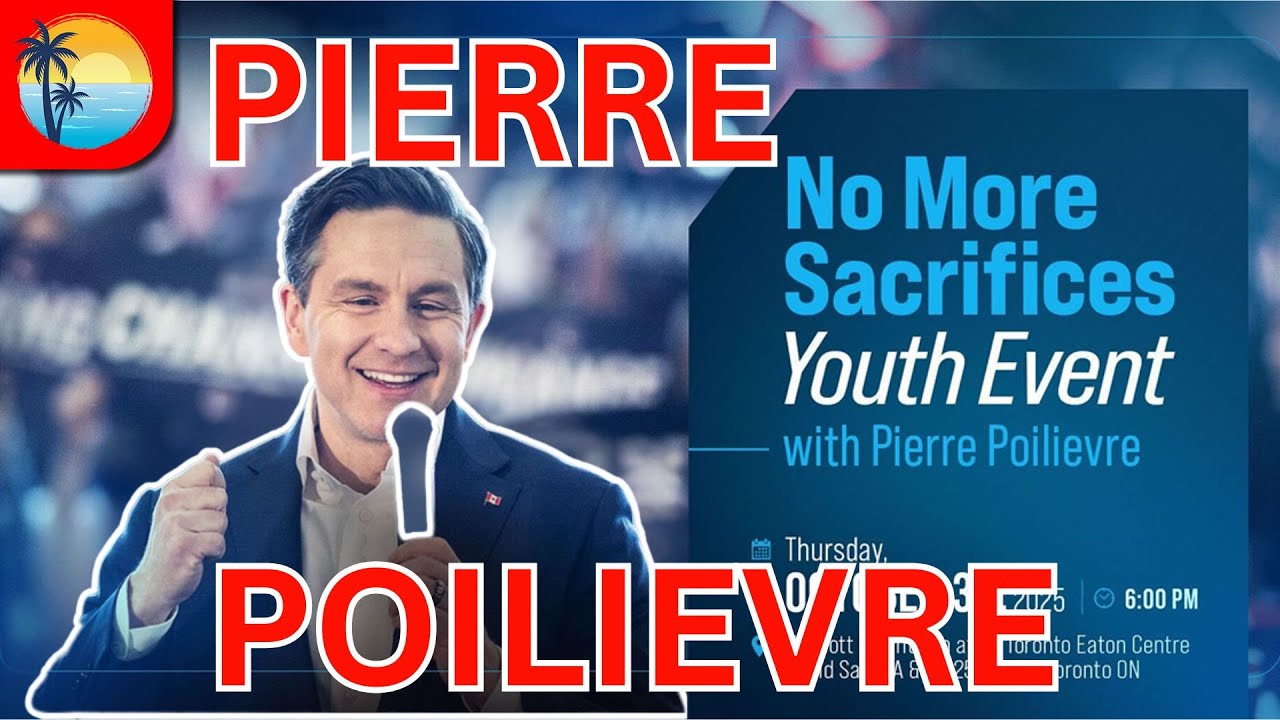 Pierre Poilievre No More Sacrifices Youth Event