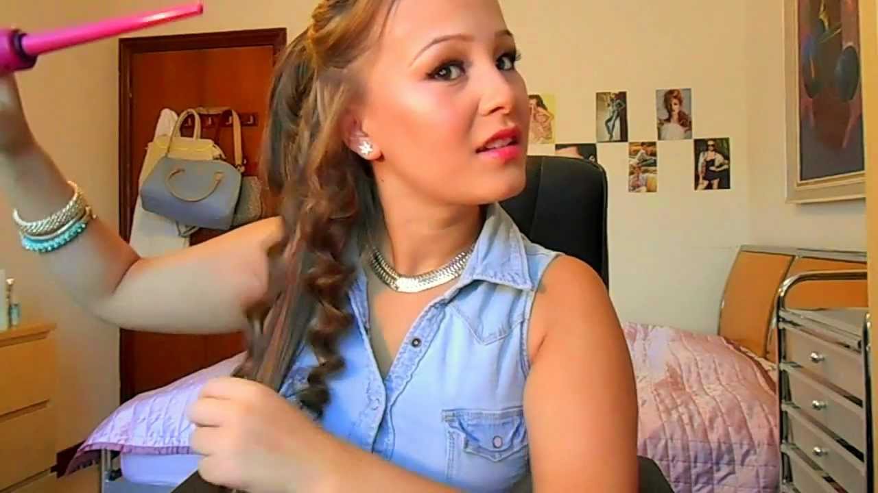 How to: curl your hair with curling wand