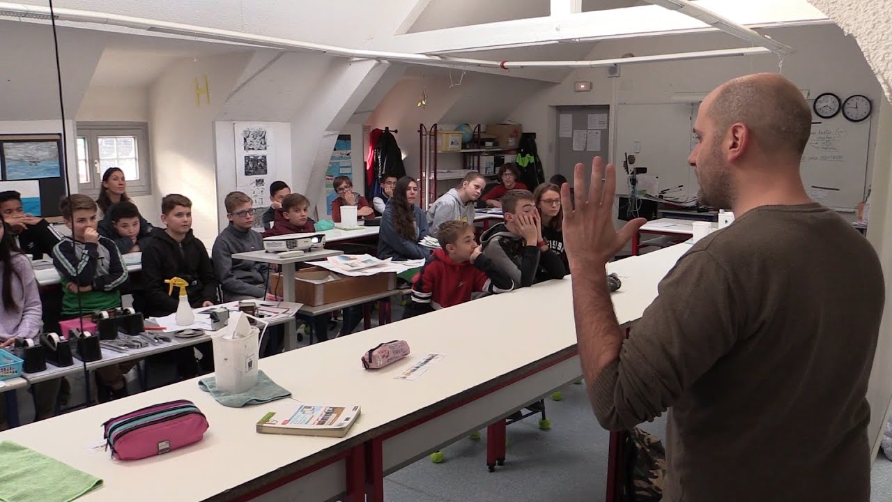 "Artiste au collège" à Saint-Jean-de-Maurienne