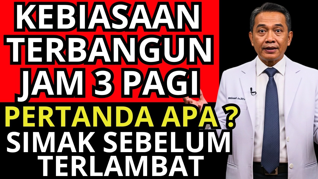 Sering Bangun Jam 3 Pagi di Usia Tua Dokter Ungkap Tanda Bahaya yang Tak Boleh Diabaikan!