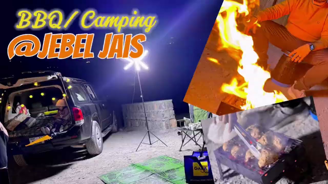 BBQ | Camping at Jebel Jais Mountain | Ras Al Khaimah | Dubai | Winters Vibe | Fun Night |