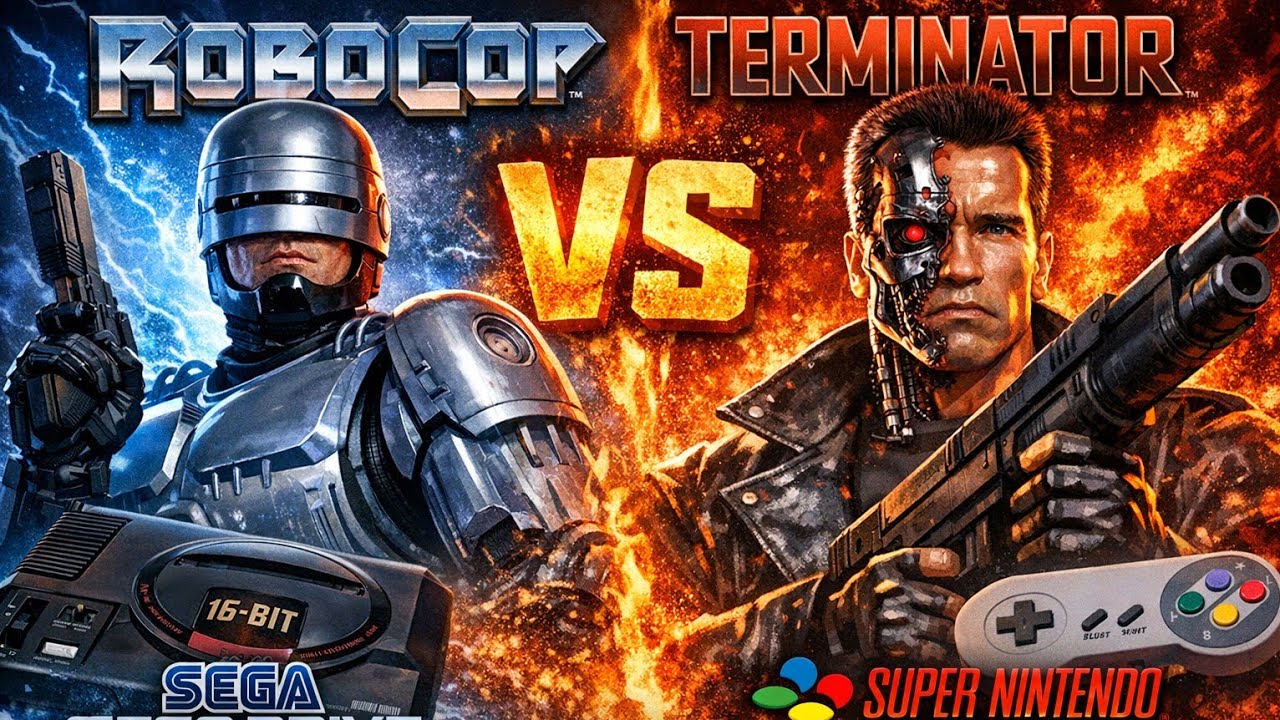 Robocop vs Terminator – Mega Drive vs SNES A Side‑by‑Side Review