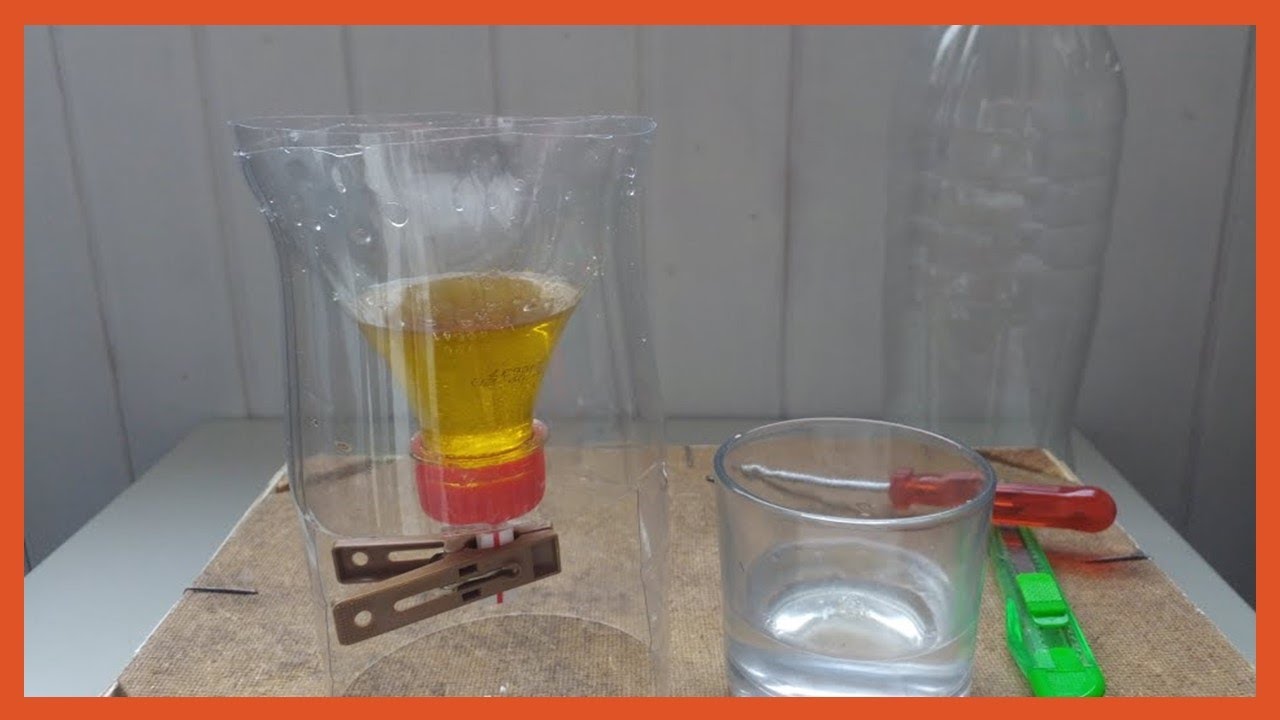 🔬 Experimento: cómo hacer un DECANTADOR CASERO con botella de plástico (aceite y agua)