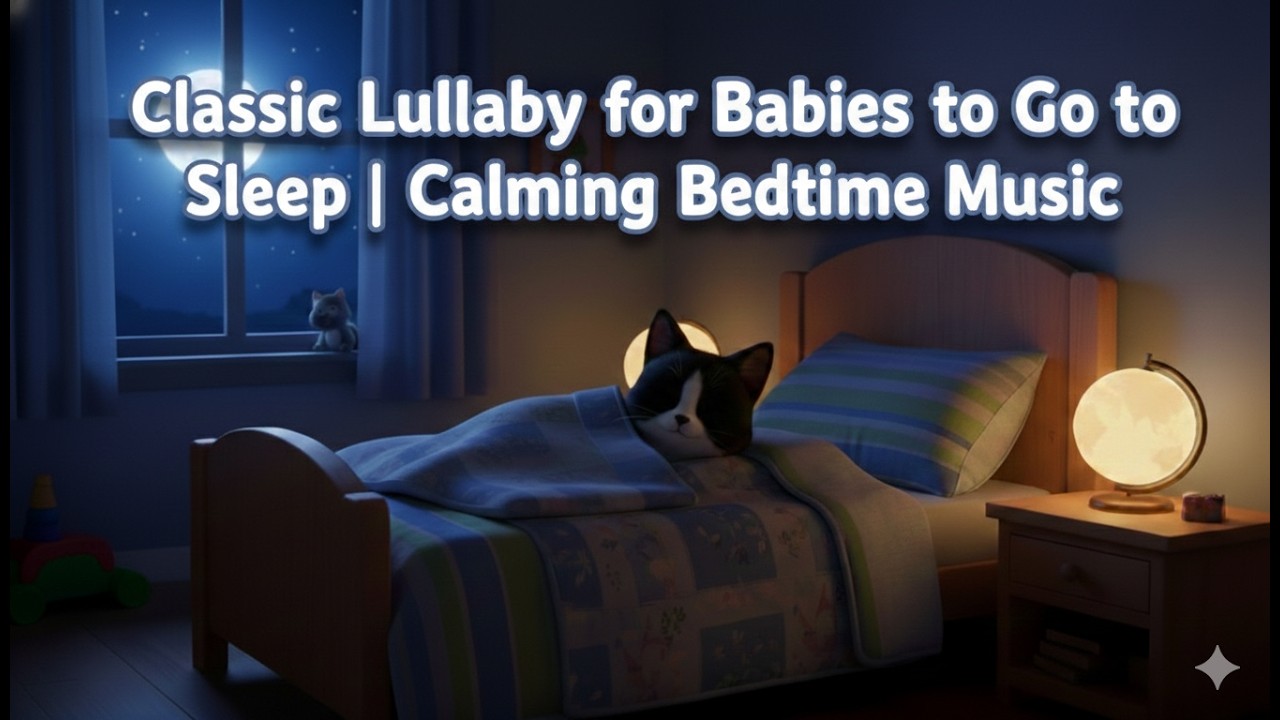 Classic Lullaby for Babies to Go to Sleep | Calming Bedtime Music