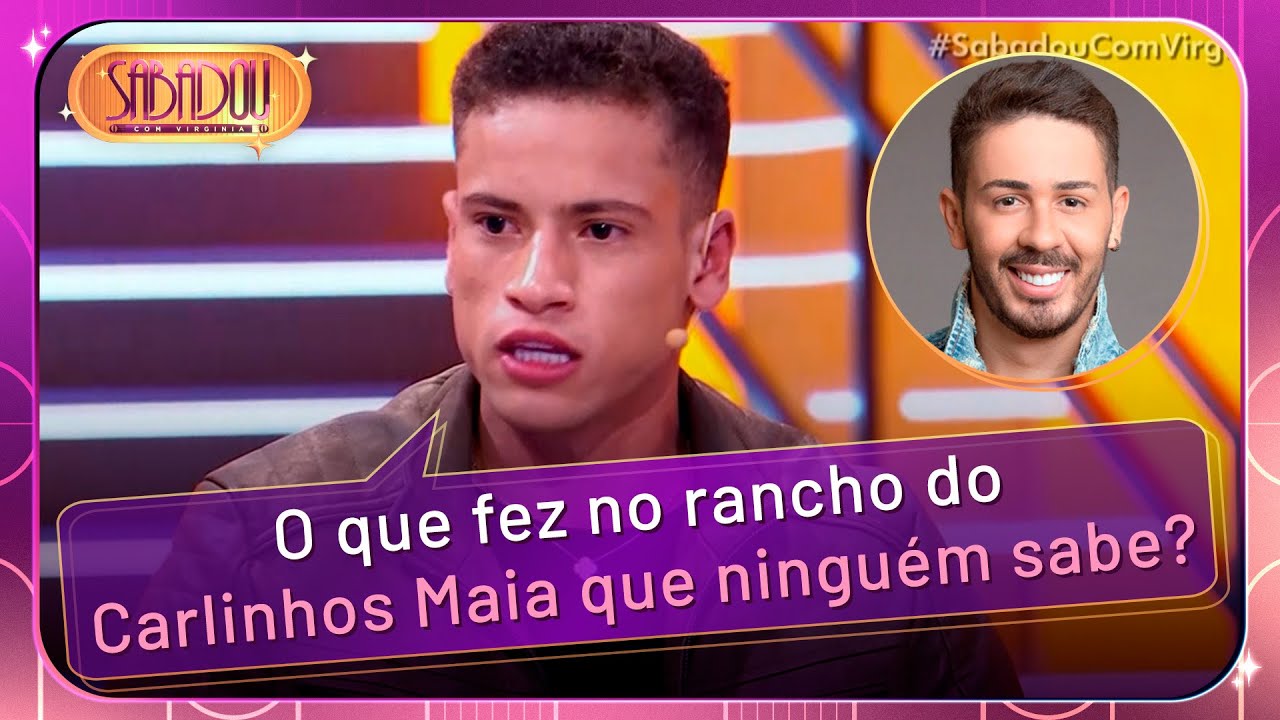 Manim Vaqueiro abre o jogo sobre o Rancho do Carlinhos Maia | Sabadou com Virginia (06/09/25)