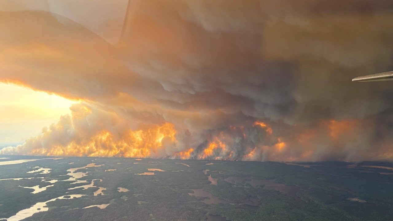 Wildfire emergency declared in Canada