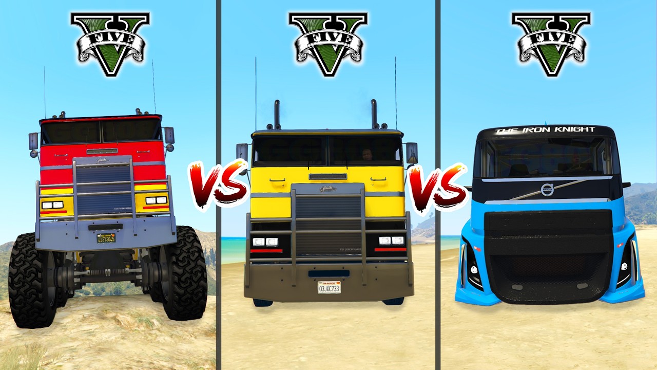 I Tested 3 Haul Trucks in GTA 5 - Which is best?
