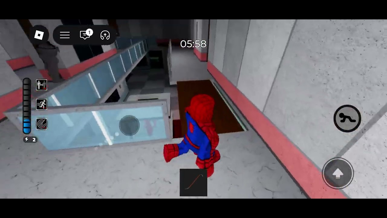 Playing piggy as spiderman 