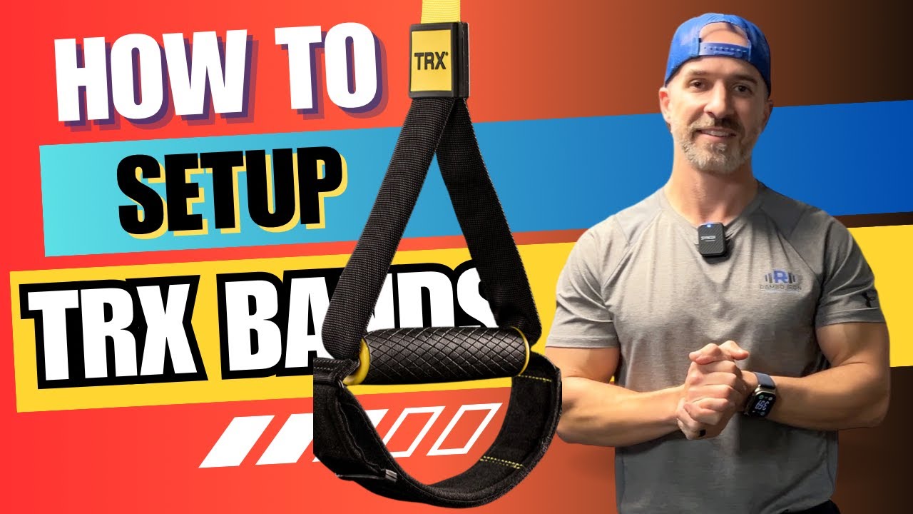 How to Setup TRX Suspension Trainer (Bands)! #homegym #trx #workout