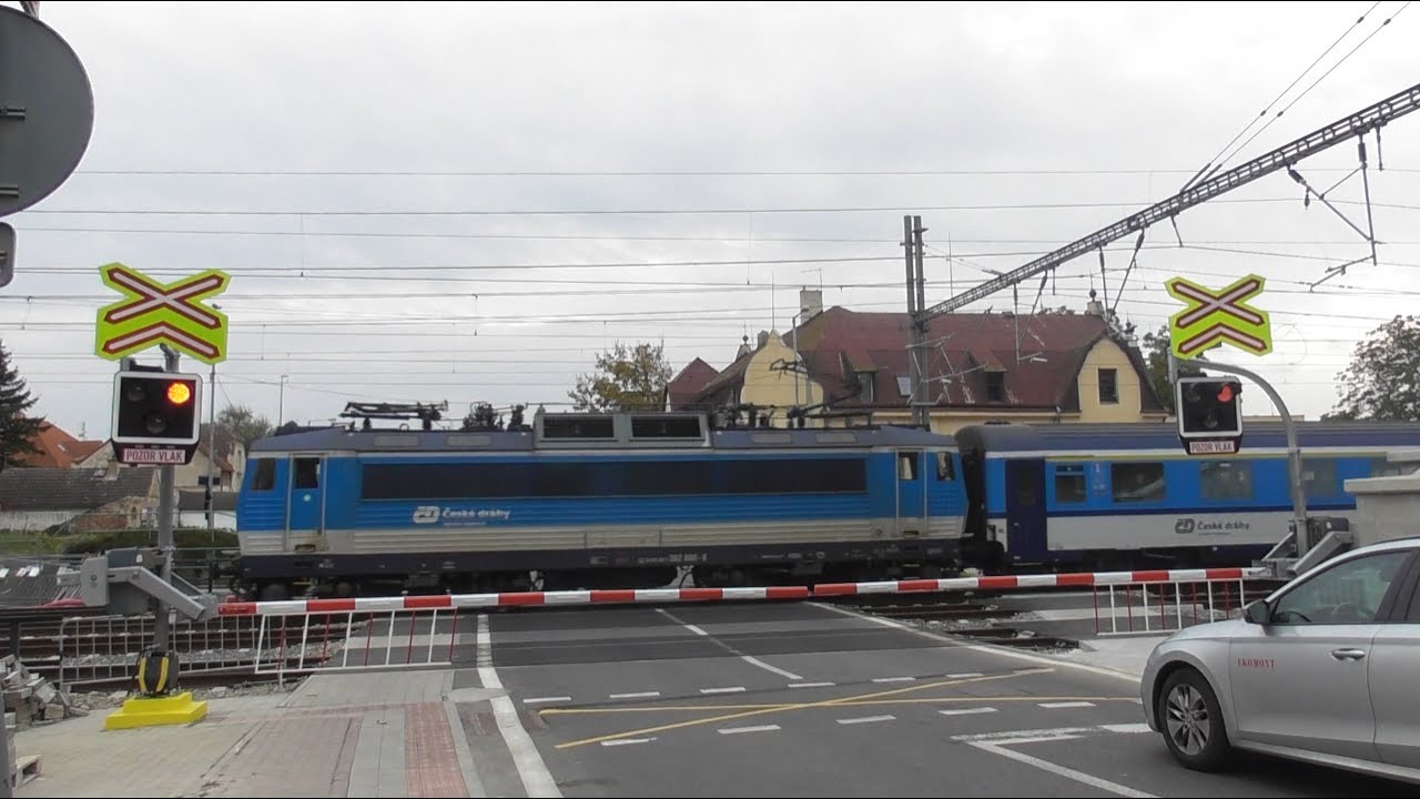 Železniční přejezd Praha-Velká Chuchle (P261) - 8.10.2022