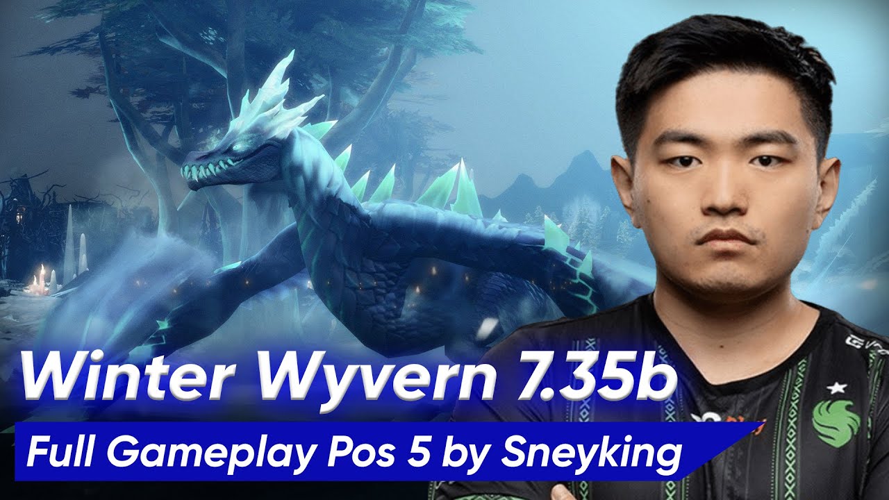 Sneyking Winter Wyvern Support | Dota 2 2024 Pro Gameplay