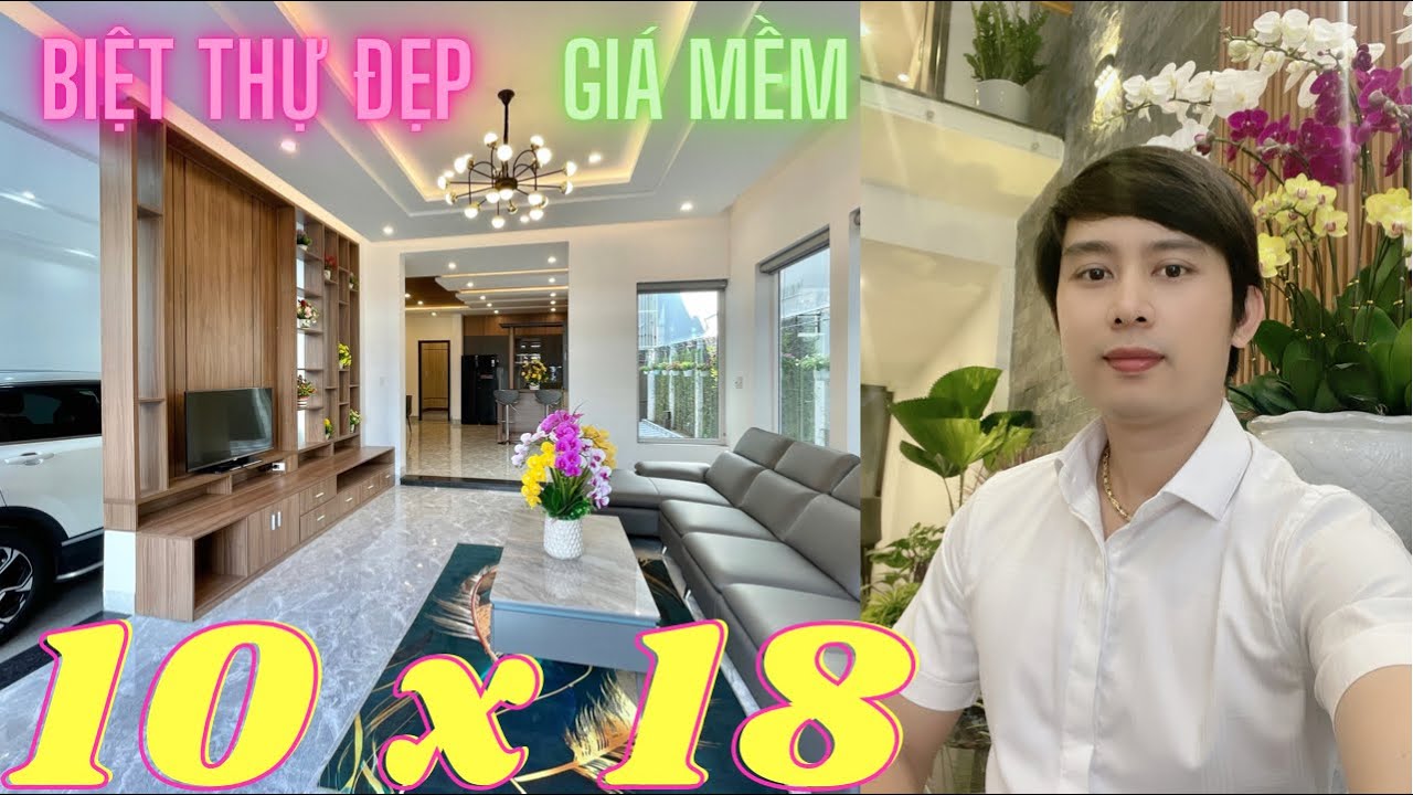 Bán Nhà Đà Nẵng (392) (Biệt Thự 1) Đẹp, Sang 10x18 khu Nam Trân, Hoàng Thị Loan - Xây Nhà Đẹp