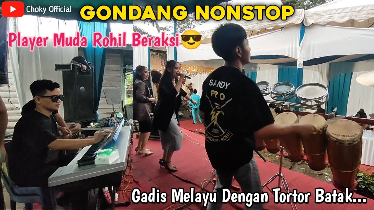 GADIS MELAYU DENGAN TORTOR BATAK VERSI GONDANG NONSTOP || HP/WA 081332332970