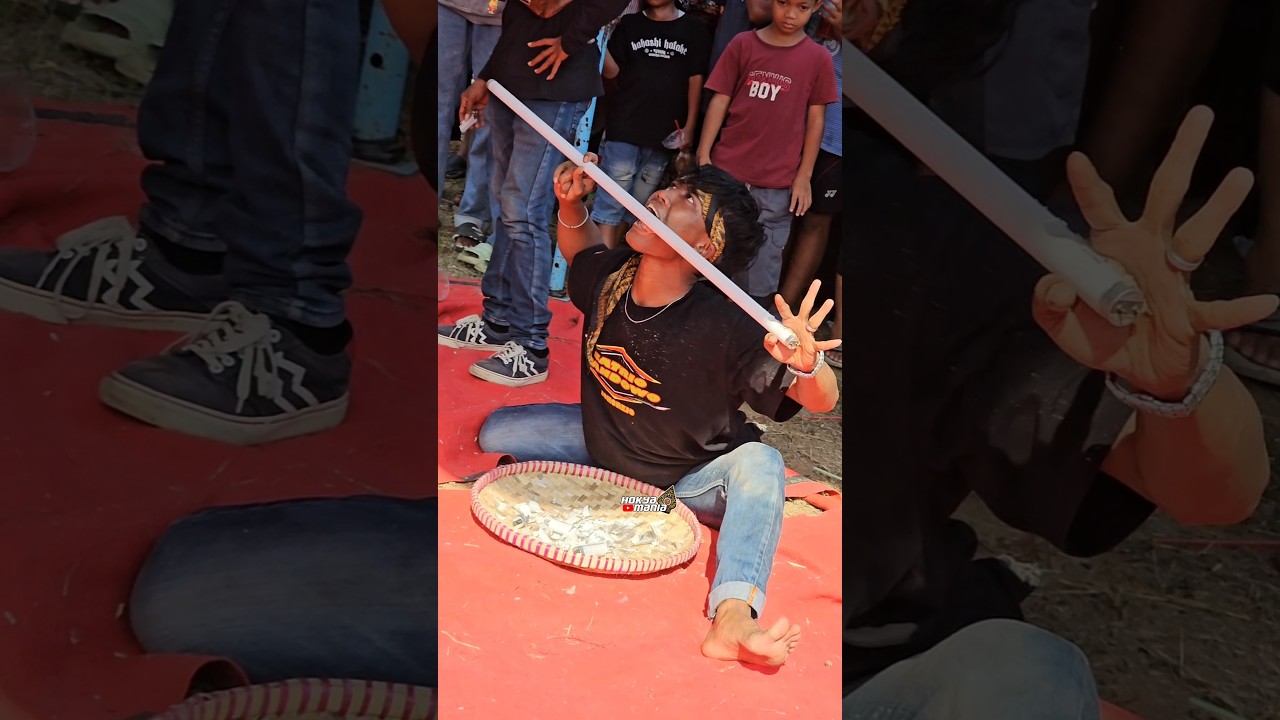 kesurupan makan beling #jaranan #barongankendal #kesurupan